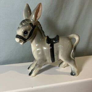 Vintage Ceramic Donkey by Artmark Made‎ in Japan 5"